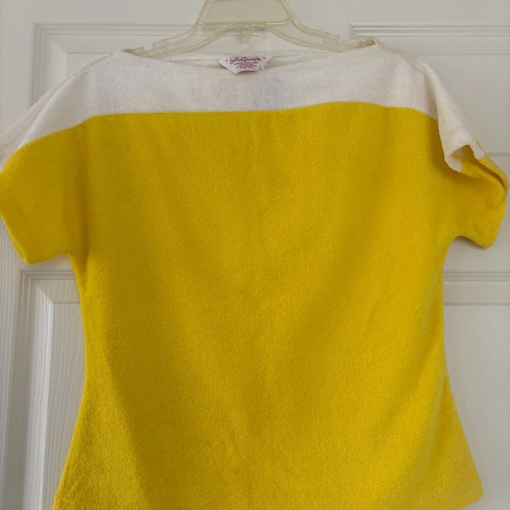 Woman terry cloth set. Vintage - like new! Medium